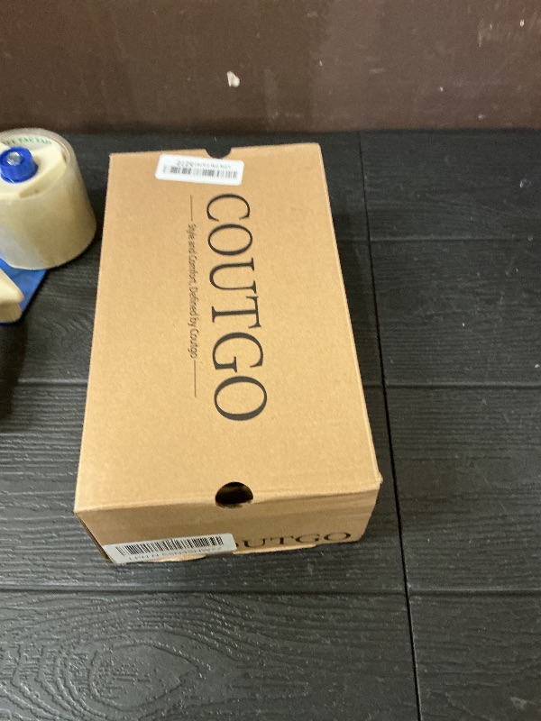 Photo 1 of Coutgo Womens Slingback Stiletto High Heels Closed Pointed Toe Pumps D’Orsay Sexy Office Dress Shoes, White, Size 9