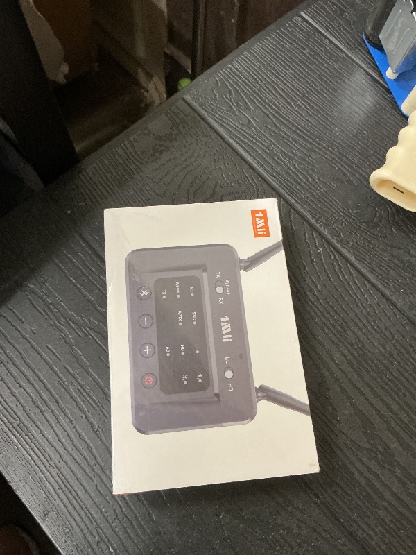 Photo 1 of 1Mii B03 Bluetooth 5.3 Transmitter Receiver for TV Home Stereo BT Headphones, aptX Low Latency/Adaptive/HD Bluetooth Audio Adapter, Splitter for Wired & Wireless, Optical RCA AUX 3.5mm Inputs/Outputs