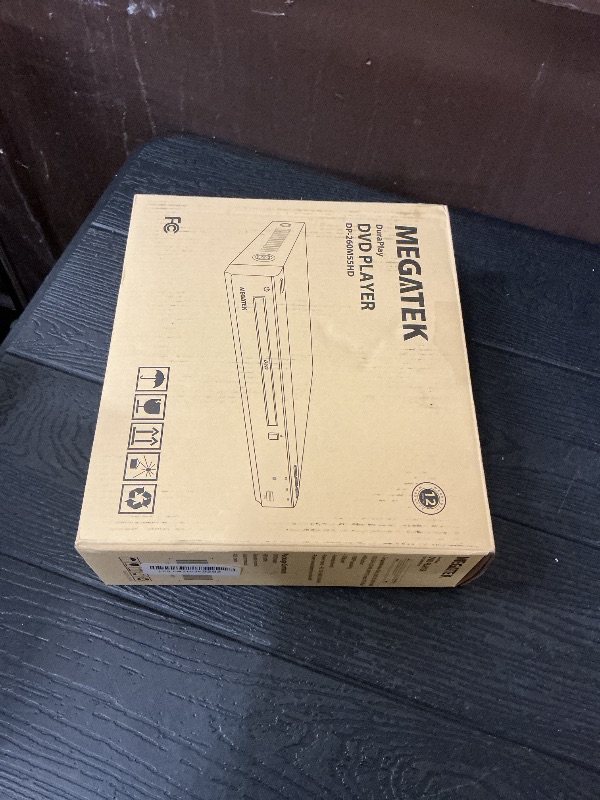 Photo 1 of MEGATEK Region-Free HDMI DVD Player for TV, Compact CD/DVD Player for Smart TV, USB Port, Plays All Region DVDs & Multi Formats, Metal Housing, HDMI/RCA Cables & Remote Included