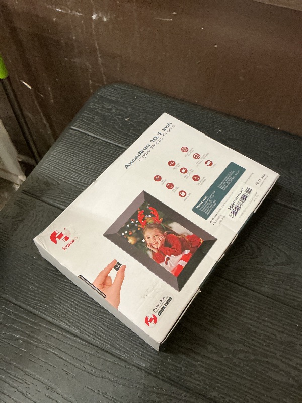 Photo 1 of 10.1Inch WiFi Digital Picture Frame IPS Touch Screen HD Disply,Video Clips and Slide Show,Auto-Rotate, Wall Mountable,Send Photos Instantly from Anywhere with via Frameo APP (10.1 INCH)