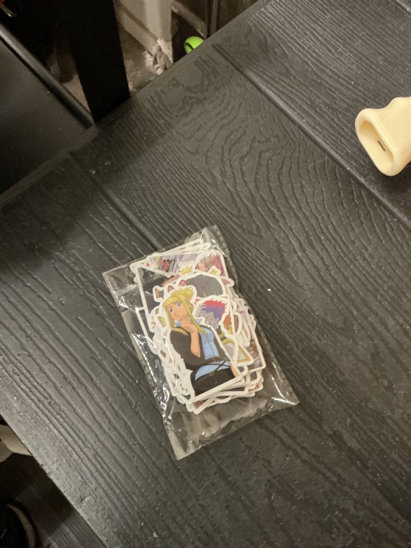 Photo 1 of 100PCS Japanese Anime Mixed Funny Cartoon Waterproof Sticker for Water Bottles Cartoon Characters Stickers for Kids, Toddlers, Teens, Girls, Adults (Japanese Anime)