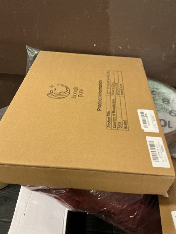 Photo 1 of 12"x16" Clear Acrylic Serving Tray with Golden Handles, Sturdy Huge Capacity Acrylic Tray for Coffee, Juice, Kitchen and Desk Organizer, Storage Tray (12"x16")