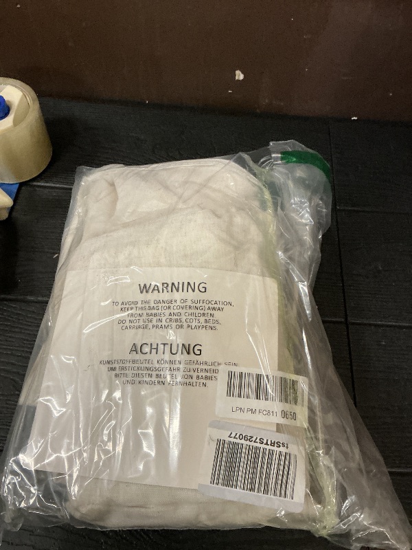 Photo 1 of 2 Panels Set Cream Linen Curtains 108 inches Long for Living Room Extra Long Back Tab Curtains Neutral Farmhouse Light Filtering Semi Sheer Linen Drapes Ceiling to Floor for Large Window Ivory 9 FT