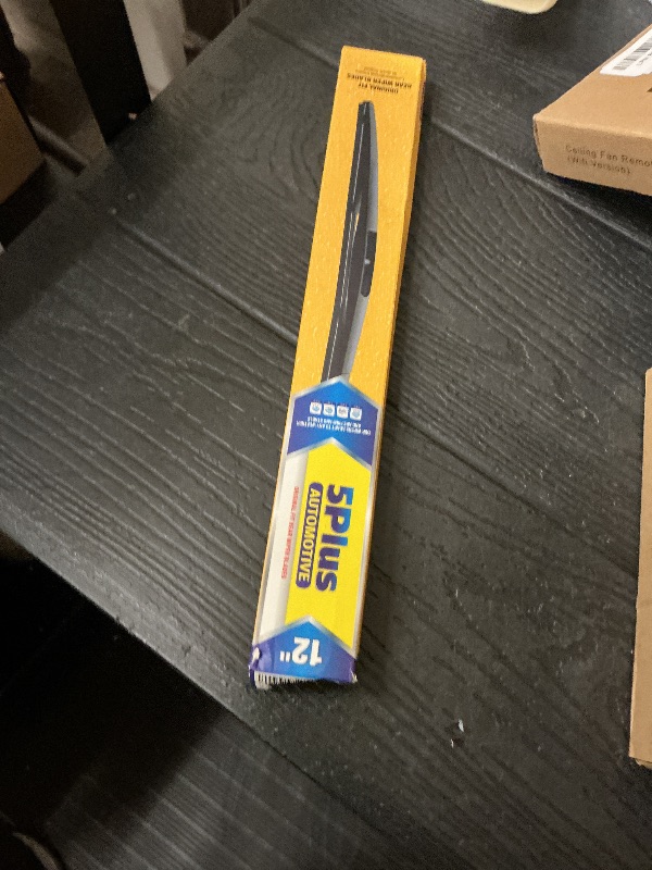 Photo 1 of 5 PLUS® 12 Inch Rear Wiper Blade Replacement for Honda CRV 2022-2017 Element 11-03/Nissan Murano 2024-2009 Armada 23-05 Pathfinder 12-04 Rear Windshield Wiper Blade(12-B)