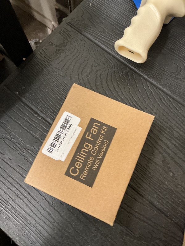 Photo 1 of Smart WiFi Fan Switch Ceiling Fan and Light Remote Control Kit, WiFi Controller Compatible with Alexa Google, Phone APP Control, No Hub Required, Universal Ceilingfan Light Remote Control