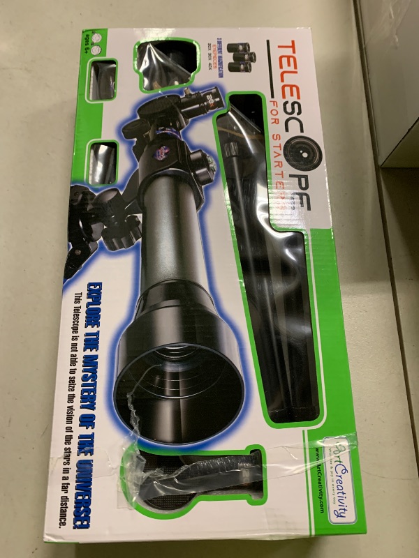 Photo 1 of ArtCreativity Kids Telescope for Beginners with Tripod Stand & 3 Eyepieces (20x, 30x, 40x) | Educational Astronomy Toy, STEM Science Learning Gift & Birthday Present for Boys & Girls Ages 3+