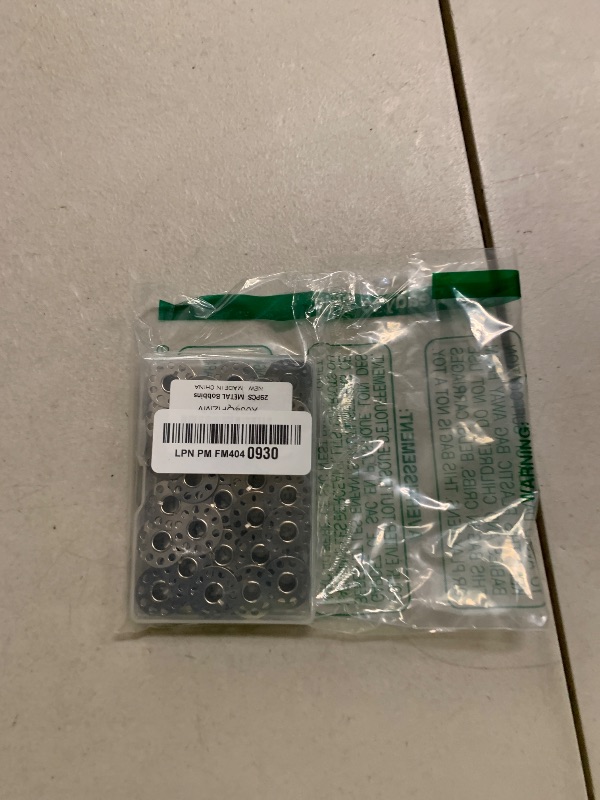 Photo 1 of 29 Pcs Metal Bobbins for Sewing Machine – Class 15 Size, Compatible with Singer, Brother, Janome, Bernina, Elna, Kenmore, Toyota, Babylock – Ideal for Quilting, Embroidery, Thread Winding, DIY Sewing