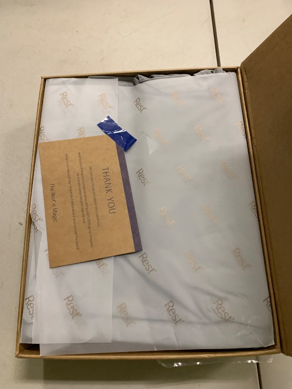 Photo 1 of REST® Evercool®+ Top Sheet, Cali King/King Size, Light Gray, 104"X108" (1 Flat Sheet only)