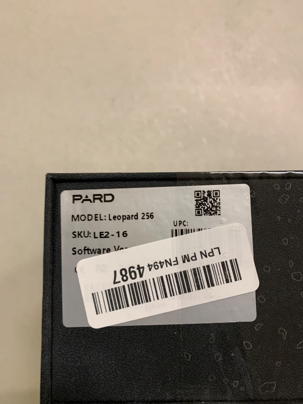 Photo 1 of PARD Leopard 256 Thermal Imaging Monocular, Ultra-Compact Design with 256x192 Sensor, OLED Display & 5 Image Modes, High-Sensitivity NETD ?25mK for Hunting, Surveillance & Outdoor Exploration