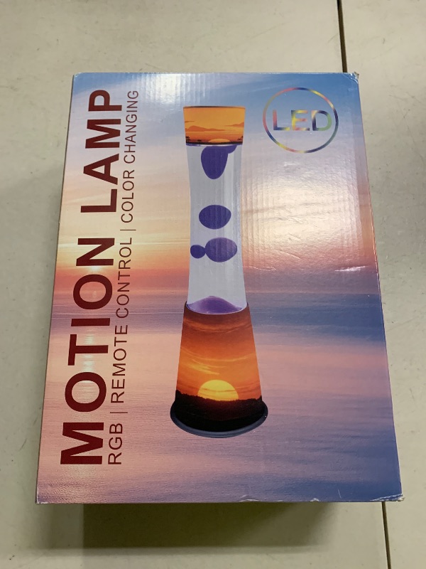 Photo 1 of Besight 15.5" Liquid Motion Lamp 17 Color Changing Night Light with Remote, Classic LED Table Lamps for Kids Adults, Relaxing Nightlight for Bedroom Office Home Christmas Decor, Sunset Yellow