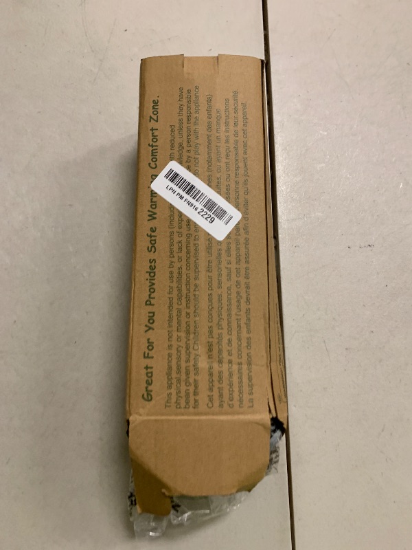 Photo 1 of Deepsoon Heating Pad,Electric Heating Pads for Back,Neck,Abdomen,Moist Heating Pad for Shoulder,Knee,Arms,Legs,Dry/Moist Heat & Auto Shut Off,Christmas Gifts for Men and Women,Light Gray,24x12 Inch