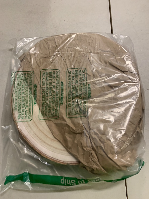 Photo 1 of 2pcs Large Wood Slices for Centerpieces 12-13 inches Wood Rounds for Tables Decor Rustic Wood Circles for DIY Crafts and Wedding Decor Round Wooden Discs Rustic Wedding Centerpiece