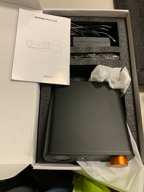 Photo 1 of Fosi Audio ZH3 DAC Headphone Amp, Fully Balanced Preamp with AKM4493SEQ XMOS XU316 PCM 768kHz for Amplifiers, USB/Optical/COAX/RCA/12V Trigger Input, XLR/RCA/4.4mm/6.35mm Output with Remote