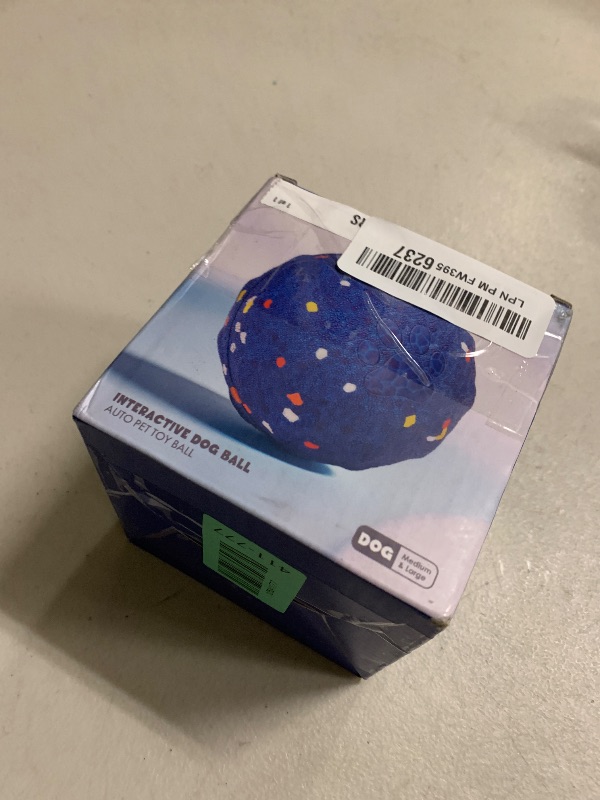 Photo 1 of 2025 Smart Interactive Dog Toys for Aggressive Chewers, Self Moving Interactive Dog Ball, Automatic Vibrating Toy, E-TPU Material Chew Proof Design for Boredom & Training for Medium and Large Dogs