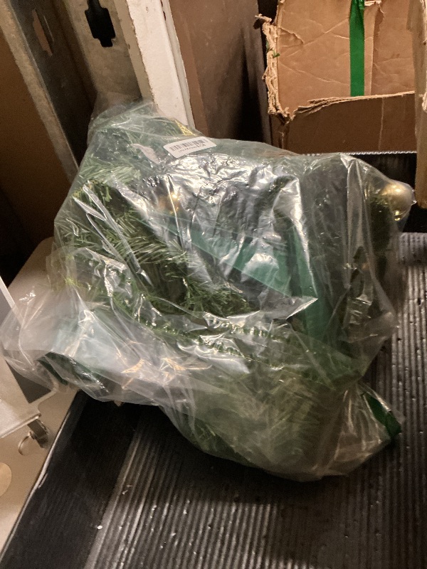 Photo 1 of 3 Ft Premium Green Christmas Tree Dual Color Change Timer 12 Modes DIY 50 Colored & Warm White Lights 15 Ball Ornaments Star Battery Operated Small Artificial Full Xmas Tree Table Indoor Holiday Decor