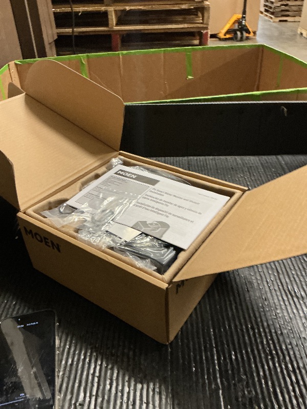 Photo 1 of Moen Flo Smart Water Monitor and Automatic Shutoff Sensor, Wi-Fi Water Leak Detector for 3/4-Inch Diameter Pipe, 900-001