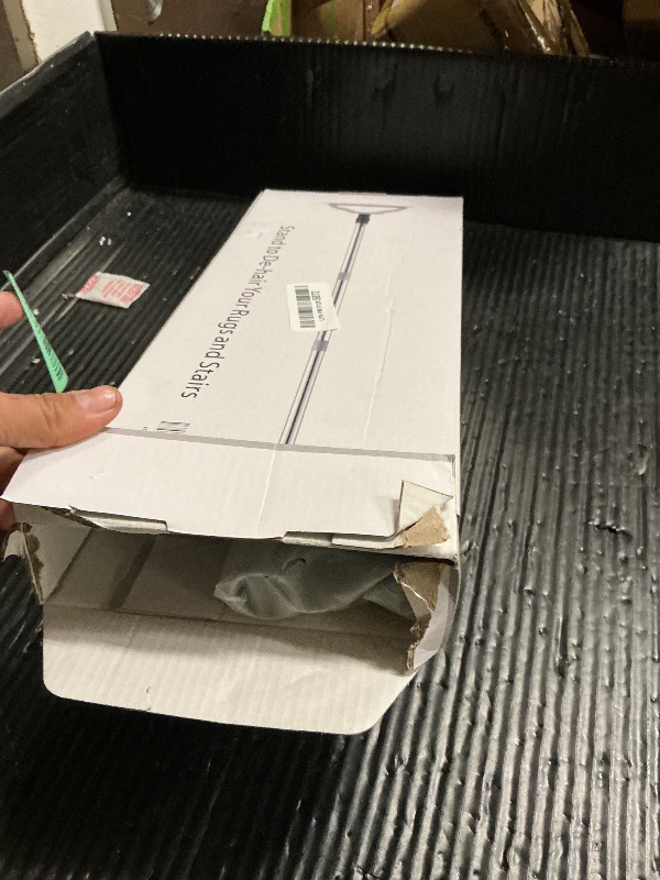 Photo 1 of 47“ Adjustable Long Handle Carpet Rake Pet Hair Remover, Reusable Large Metal Lint Remover Brush for Embedded Fur Removal from Low Pile Rugs Stairs, Carpet Brush Scraper Dog Cat Hair Remover Broom