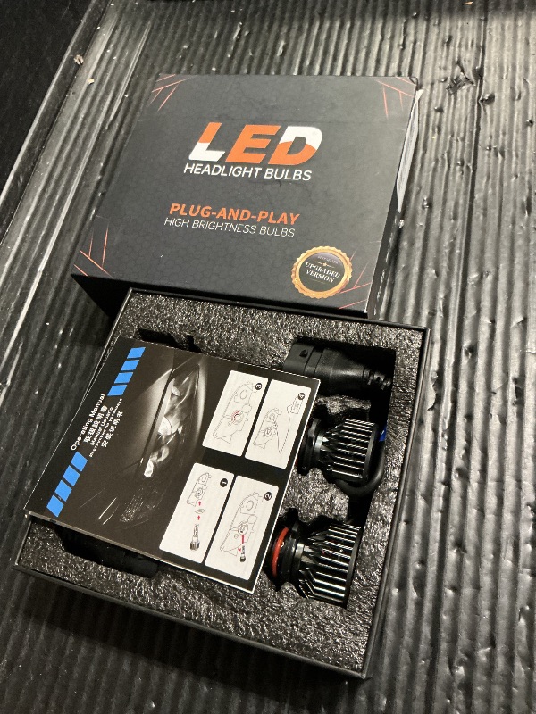 Photo 1 of SPBRTBUB fit for TOYOTA RAV4 (2006-2012) &?1998-2000 LED Headlight Bulbs, 9005/HB3 High Beam and 9006/HB4 Low Beam,Pack of 4