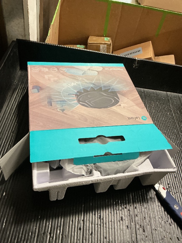 Photo 1 of Lefant M210P Robot Vacuum Cleaner, 4000pa Suction, 200 Mins Runtime, Super Thin, Quiet, Self-Charging, Ideal for Pet Owners, Multi Surface Cleaning, APP/WiFi/Alexa Control, Gray