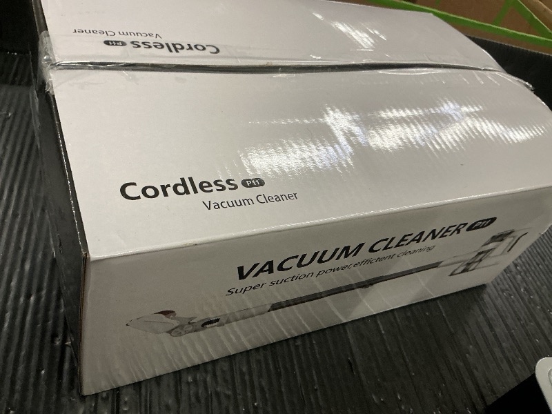 Photo 1 of Comvtu Cordless Vacuums, 80,000PRM Powerful Motor Vacuum Cleaner and 2200mAH Rechargeable Battery up to 35 Mins Worktime, 2 Adjustable Modes, Detachable Parts, Wireless Stick Vacuum (Night White)