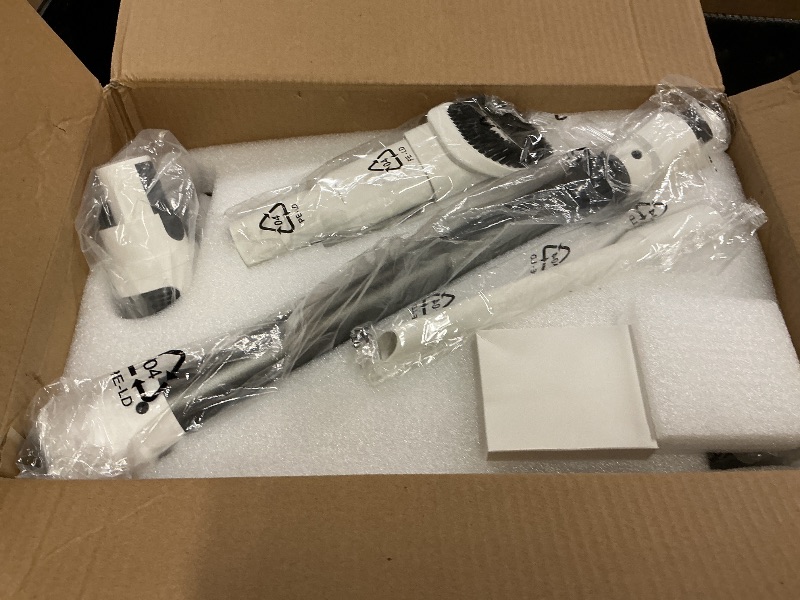 Photo 1 of Comvtu Cordless Vacuums, 80,000PRM Powerful Motor Vacuum Cleaner and 2200mAH Rechargeable Battery up to 35 Mins Worktime, 2 Adjustable Modes, Detachable Parts, Wireless Stick Vacuum (Night White)