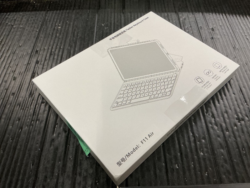 Photo 1 of Case with Keyboard Compatible for iPad Air 11-inch/Air 5th 4th Generation: Wireless Magnetic Stand Rechargeable Keyboard with Pencil Holder for Air 11" M3/M2 (2025/2024), Air 5/Air 4 Grey