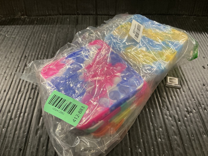 Photo 1 of 12 Pcs Pop Bubble Fidget Toys for Party Favors, Stress Relief Pressure Relieving Toys for Kids, Pop Bulk Toddler Toy for Birthday Christmas Valentine Gifts and Classroom Prizes