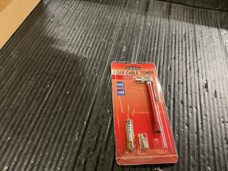 Photo 1 of Coax Cable Tester,Coaxial Cable Tester,Tracer,Coax Repair Kit,Signal,Continuity,Coaxial with Voltage Toner (Sound),Coax Cable Toner,RG6, RG59, CATV Wire Tracer(AAA Battery Included)