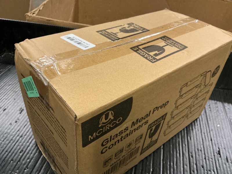 Photo 1 of [10-Pack] Glass Meal Prep Containers with Lids, MCIRCO Food Storage Containers with Snap Locking Lids, Airtight Lunch Containers, Microwave, Oven, Freezer and Dishwasher