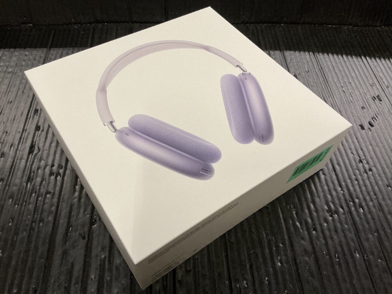 Photo 1 of Apple AirPods Max Wireless Over-Ear Headphones, Pro-Level Active Noise Cancellation, Transparency Mode, Personalized Spatial Audio, USB-C Charging, Bluetooth Headphones for iPhone - Purple