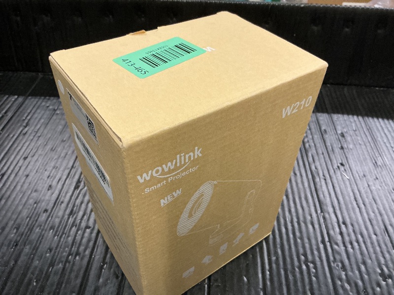 Photo 1 of [Built-in Apps & 2026 Upgraded] Mini Projector with WiFi 6 and Bluetooth 5.4 Support 4K 1080P Auto Keystone 180° Rotatable Projector Portable Compatibile with HDMI/TV Stick/Memory Stick/Laptop, White