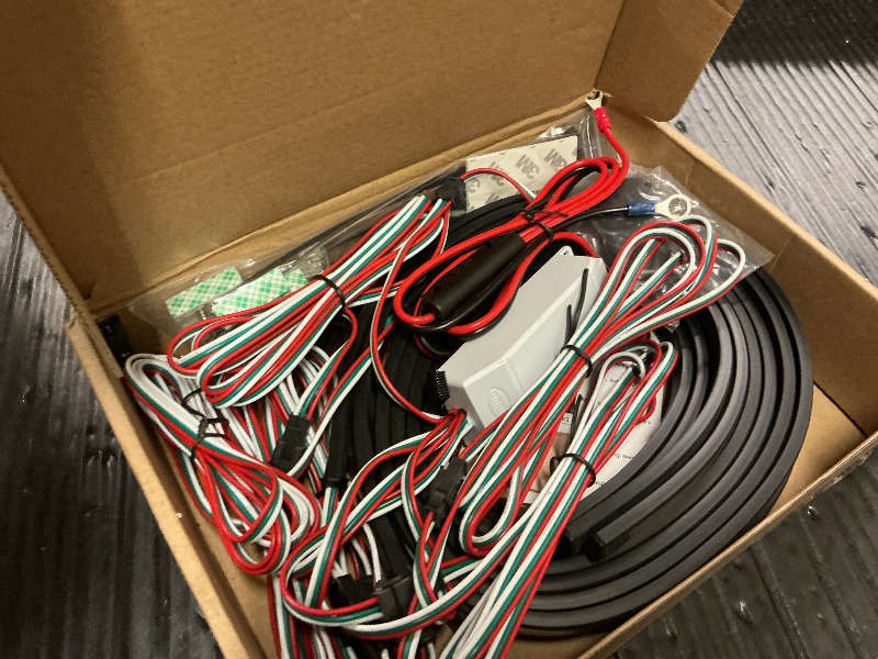 Photo 1 of 10L0L 6PCS Golf Cart Underbody Light Kit with Canopy Lights, Underglow LED Strip for Yamaha EZGO Club Car, 24 Modes Multicolor RGB Music Sync IP67 Waterproof