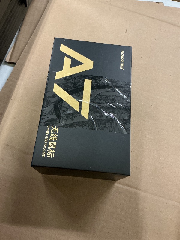 Photo 1 of MCHOSE A7 Ultra Wireless Gaming Mouse, Tri-Mode Connection, 59 Grams, PAW3950 42K DPI Sensor, Wired/Wireless Dual 8K Polling, 130 Hour Battery Life - White