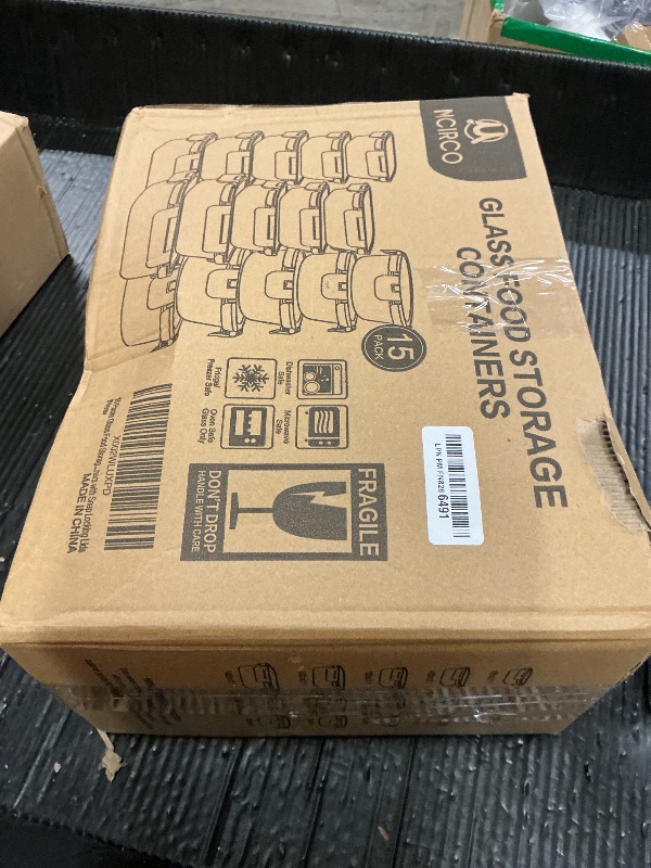 Photo 1 of M MCIRCO 30 Pieces Glass Food Storage Containers with Snap Locking Lids,Glass Meal Prep Containers Set - Airtight Lunch Containers, Microwave, Oven, Freezer and Dishwasher