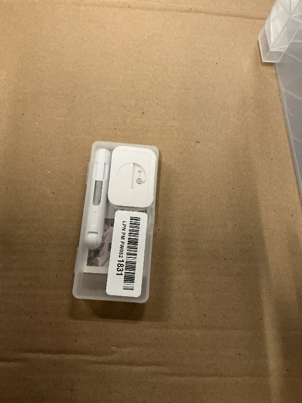 Photo 1 of 4 Pairs Replacement Ear Tips for AirPods Pro 2nd/1st Generation with Portable Storage Box & Cleaner Pen,Noise Reduction Holewith & Built-in dust Guard Screen,Silicone Ear Tips for AirPods Pro (White)