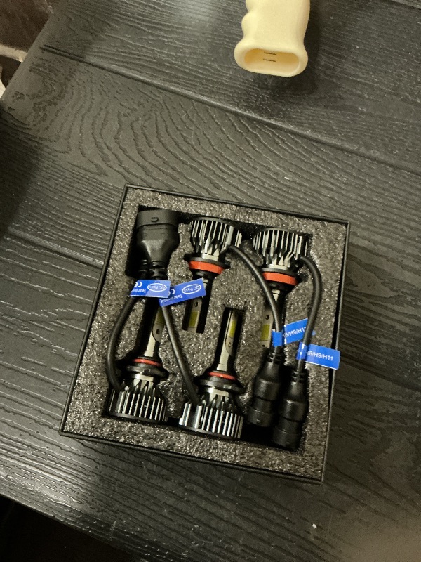 Photo 1 of SPBRTBUB led headlight bulbs, compatible with TOYOTA SIENNA (2011-2020), 9005/HB3 High Beam + H11 Low Beam, Super Bright 6000K Light, Plug and Play, Pack of 4