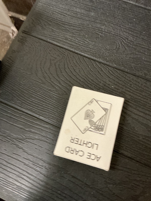 Photo 1 of 2 Pack Jet Torch Lighter Ace Card Lighters Green Flame Refillable Butane Lighters Ace of Spades Cool Lighter Adjustable Windproof Poker Lighter (Without Gas)