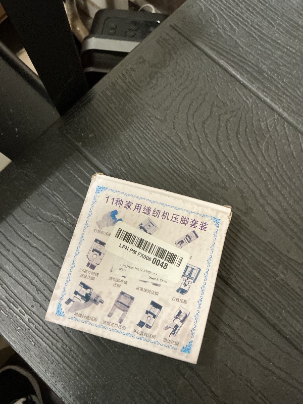 Photo 1 of 11Pcs Presser Feet, Sewing Machine Kit Household DIY Spare Parts Accessories for Sewing Machine Brother Singer Janome Toyota