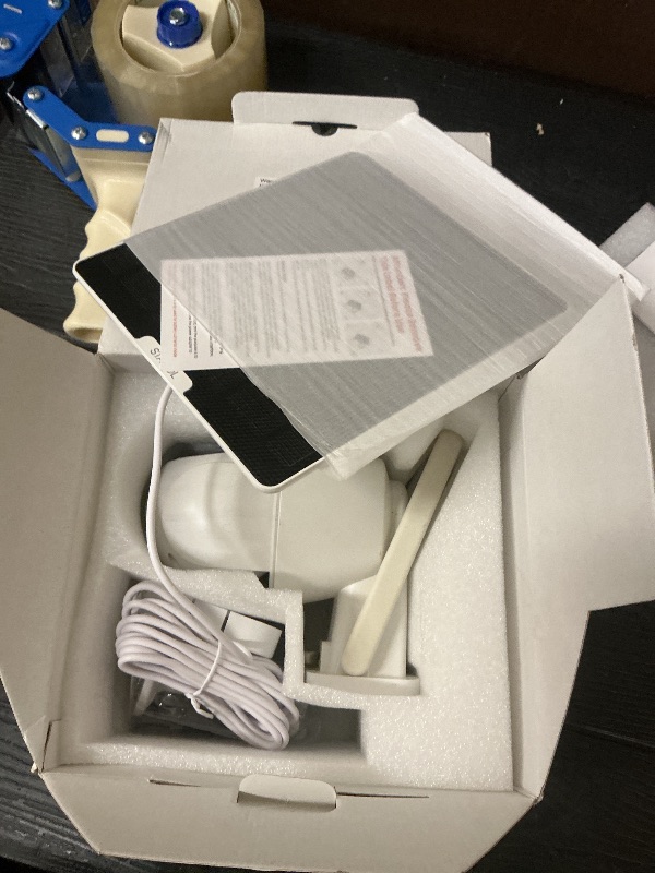 Photo 1 of 4G LTE Cellular Solar Security Camera, Wireless Outdoor Solar Powered Camera No WiFi Needed, 2K Color Night Vision, 360° Full View, PIR Motion Detection & Siren, 2 Way Talk (SIM Card Included)