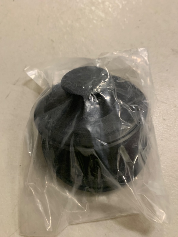 Photo 1 of (2 Pack) Exact Replacement for InSinkErator STP-PL/STPPL Black Rubber Sink Stopper for Garbage Disposal – Compatible with Standard 3-1/2" Drains from Kohler, Waste King, Whirlpool, and More