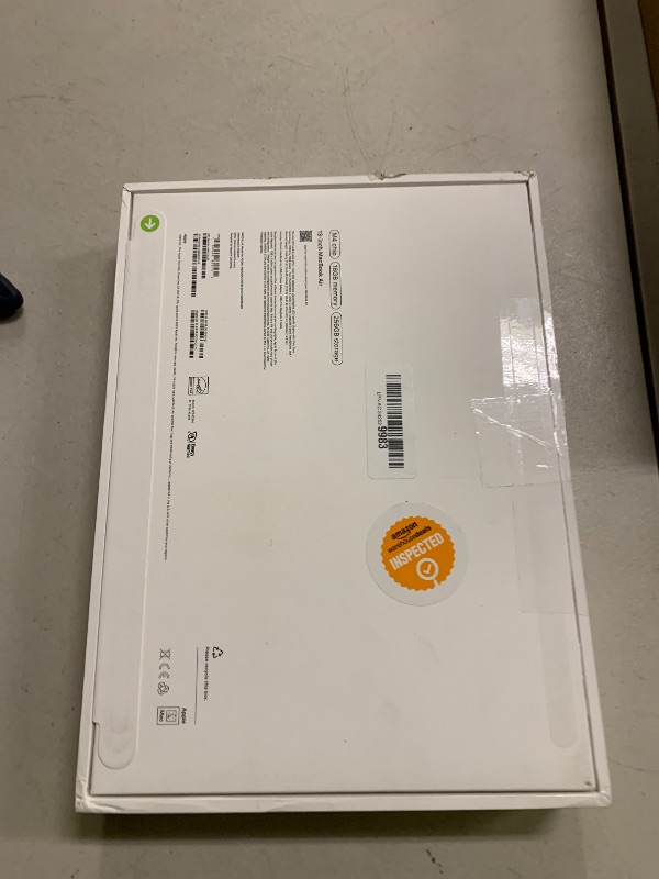 Photo 1 of Apple 2025 MacBook Air 13-inch Laptop with M4 chip: Built for Apple Intelligence, 13.6" Liquid Retina Display, 16GB Unified Memory, 256GB SSD Storage, 12MP Center Stage Camera, Touch ID, Midnight