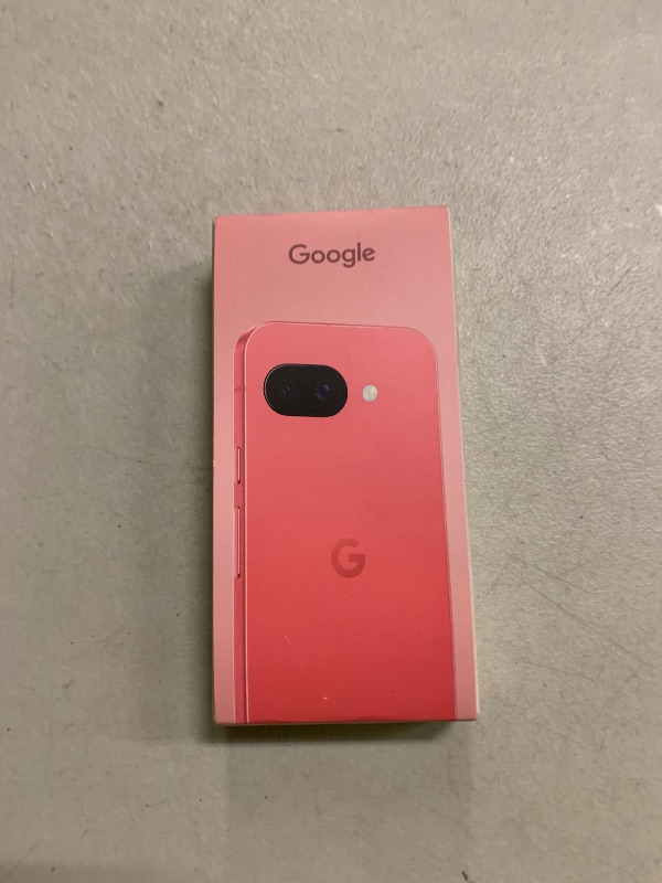 Photo 1 of Google Pixel 9a with Gemini - Unlocked Android Smartphone with Incredible Camera and AI Photo Editing, All-Day Battery, and Powerful Security - Peony - 128 GB