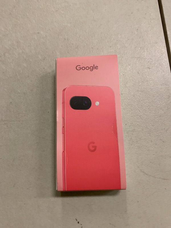Photo 1 of Google Pixel 9a with Gemini - Unlocked Android Smartphone with Incredible Camera and AI Photo Editing, All-Day Battery, and Powerful Security - Peony - 128 GB