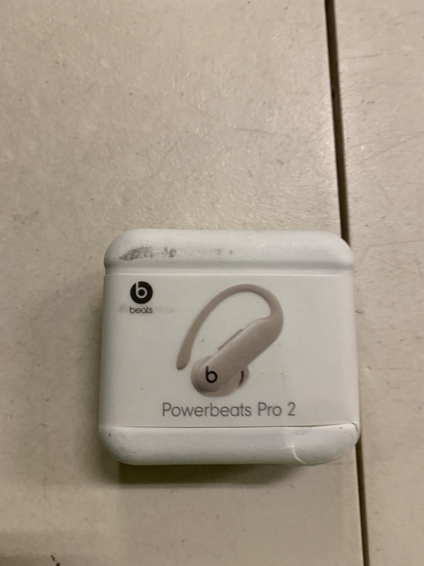 Photo 1 of Beats Powerbeats Pro 2 - Wireless Noise Cancelling Workout Earbuds with Secure- Fit Earhooks, Up to 45-Hour Battery with Charging Case, Sweat & Water Resistant, Heart Rate Monitoring - Quick Sand