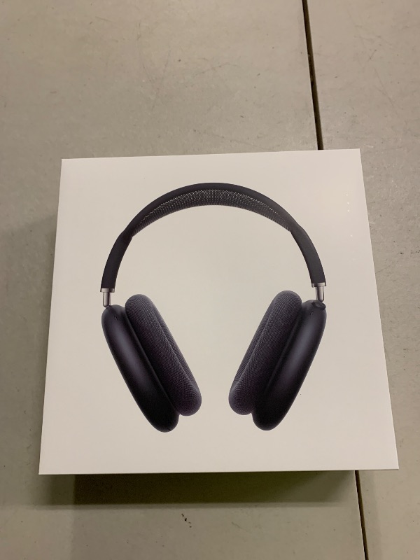 Photo 1 of Apple AirPods Max Wireless Over-Ear Headphones, Pro-Level Active Noise Cancellation, Transparency Mode, Personalized Spatial Audio, USB-C Charging, Bluetooth Headphones for iPhone - Midnight