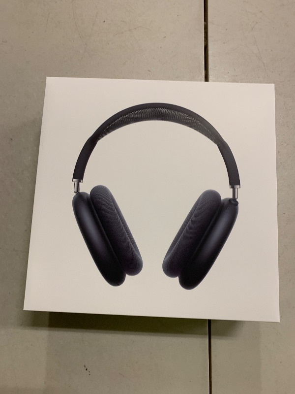 Photo 1 of Apple AirPods Max Wireless Over-Ear Headphones, Pro-Level Active Noise Cancellation, Transparency Mode, Personalized Spatial Audio, USB-C Charging, Bluetooth Headphones for iPhone - Midnight