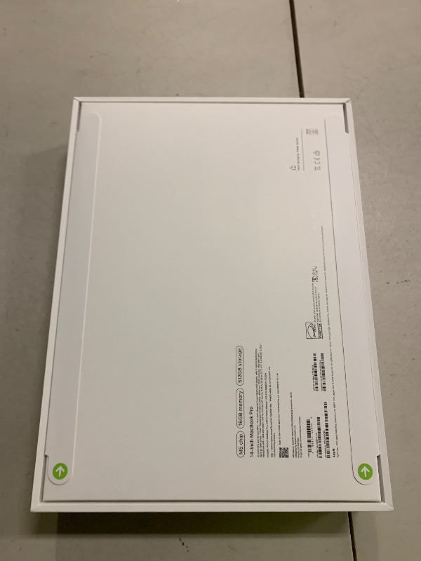 Photo 1 of Apple 2025 MacBook Pro Laptop with M5 chip with (10?core CPU and GPU): Built for Apple Intelligence, 14.2-inch Liquid Retina XDR Display, 16GB Unified Memory, 512GB SSD Storage, Silver