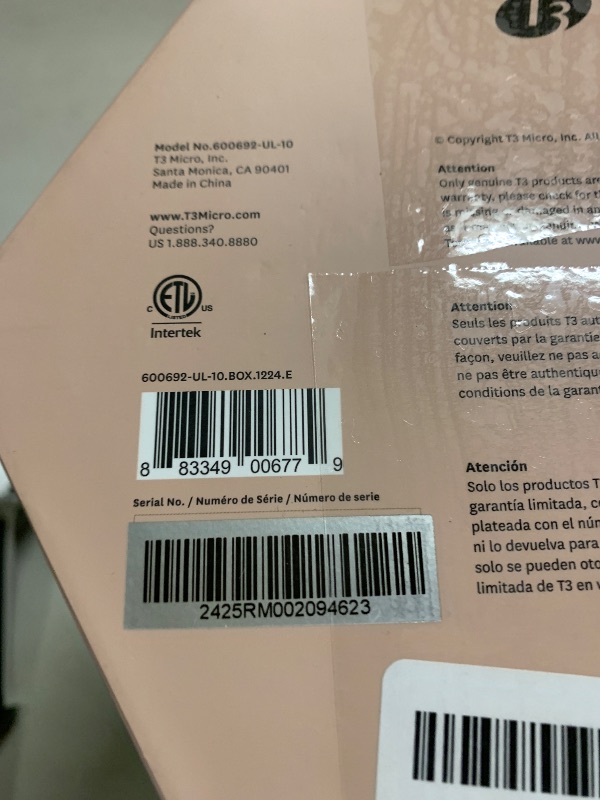 Photo 1 of T3 Aire 360 Multi-Styler & Blowout System with Luxe Carrying Case, Rapid Drying Hair Dryer, Ceramic Curling Attachments, Oval Brush & Drying Concentrator | Blowouts & Long-Lasting Curls