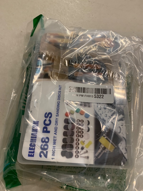 Photo 1 of 268 PCS 1 Inch Wet Dry Sanding Discs and Drums for Dremel Sanding Bits, Hook and Loop Sandpaper 60-10000 Grit for Dremel Rotary Tool Accessories, Micromesh Pads Polishing Kit for Resin Wood Jewelry