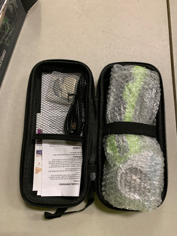 Photo 1 of 4V Rechargeable Rotary Cordless Electric Scissors ( purple ) part number?DDJD-gr0115-L119 color?purple model number?EC0601 size?Large unit count?3.0